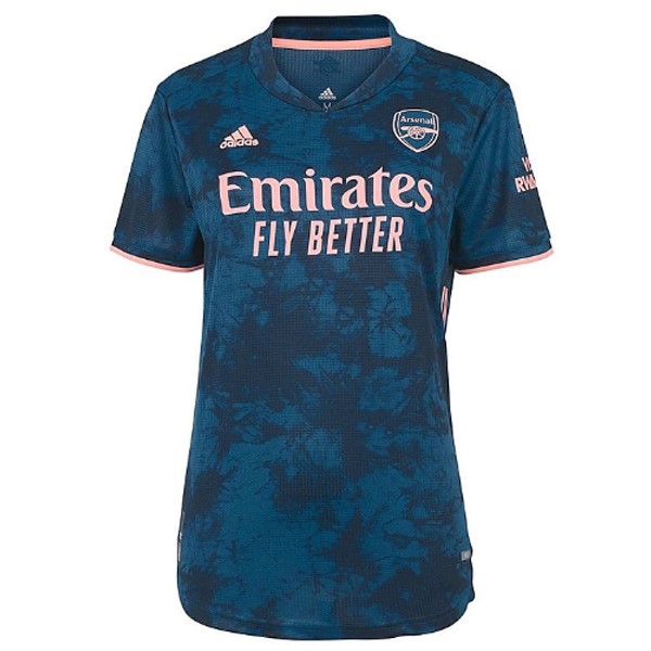 Camiseta Arsenal 3ª Mujer 2020-2021 Azul